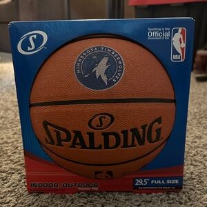 Spalding Orange Indoor/Outdoor Basketball